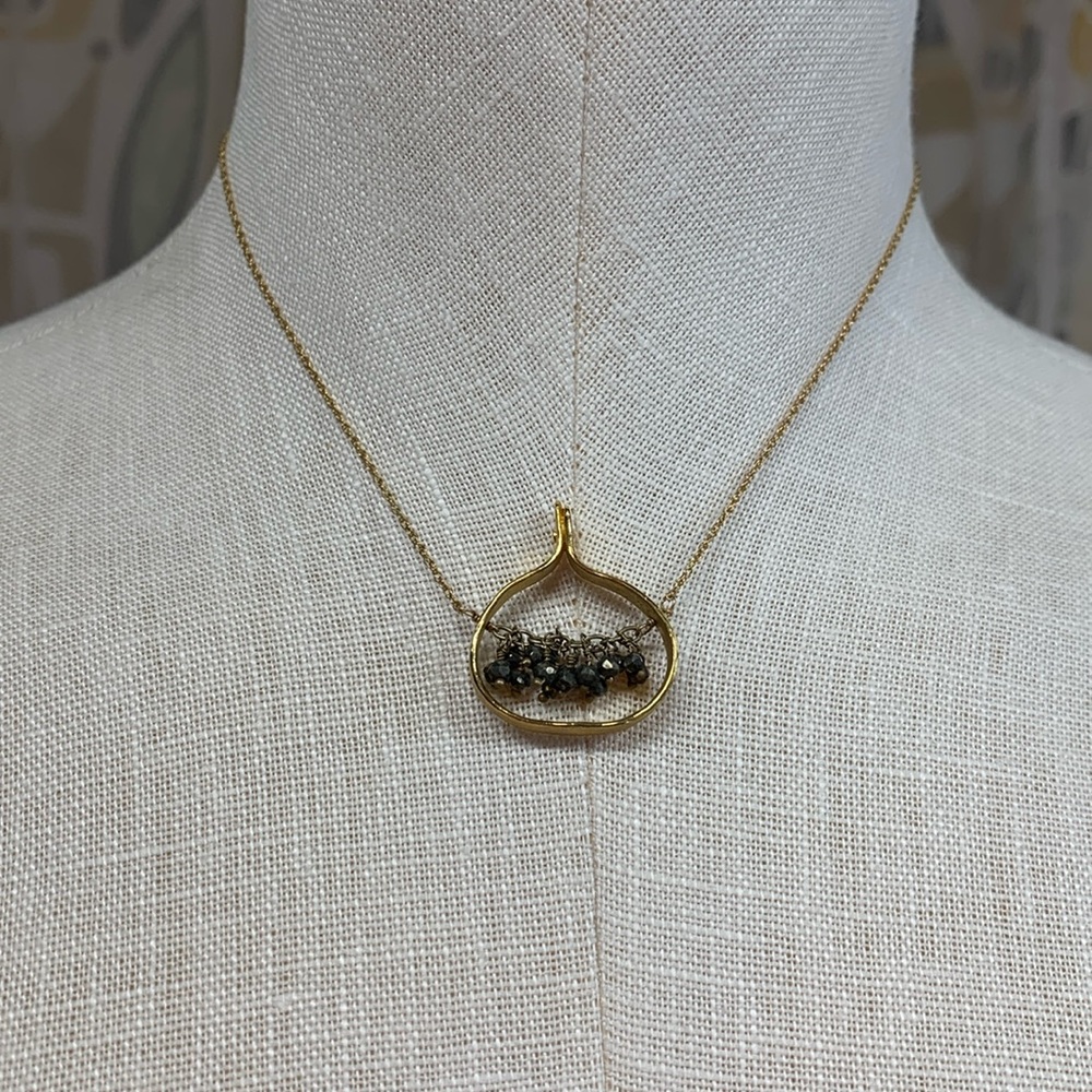 JUDITH HAAS Dutch Artisan 14K Gold Filled Handmade Necklace Brooklyn New York